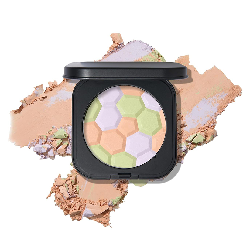 Компактная фиксирующая пудра для коррекции цвета