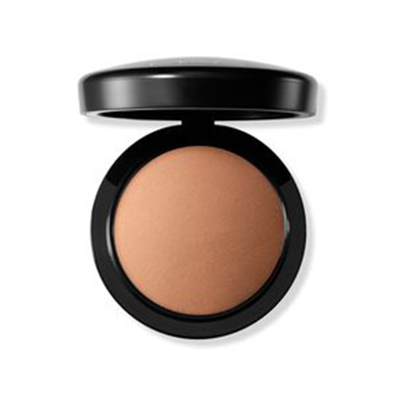 Натуральная запеченная пудра глубокого темного цвета